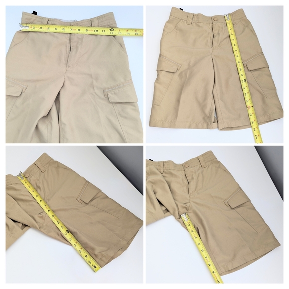 2 Pair of North Face Kids' (Medium/10-12) Nylon Cargo Shorts w/Adjustable Waist - Picture 4 of 8